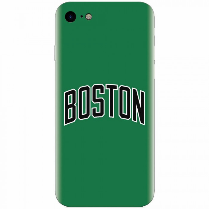 Husa silicon pentru Apple Iphone 8, NBA Boston Celtics