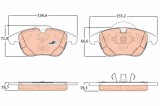TRW GDB1925 COTEC set placute frana,frana disc