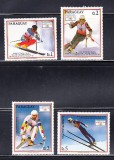 A12 S5 4 - Timbre foarte vechi - Paraguay - Jocurile olimpice Albertville 1992, Sport, Nestampilat