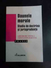 Daunele Morale Studiu De Doctrina Si Jurisprudenta - Gheorghe Vintila Constantin Furtuna ,542376 foto