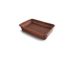 Cos impletit din polyrattan, GN 1/4, 26,5 x 16,2 cm, APS