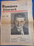 ziarul romania literara 26 ianuarie 1989 - ziua de nastere a lui ceausescu