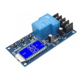 Modul Protectie Incarcare Acumulator Litiu 6-60V 30A Display Comunicare Seriala Baterie Auto Voltmetru Charger Controller