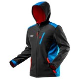 Jacheta softshell HD+ cu gluga, impermeabila si rezistenta la vant, marimea XL