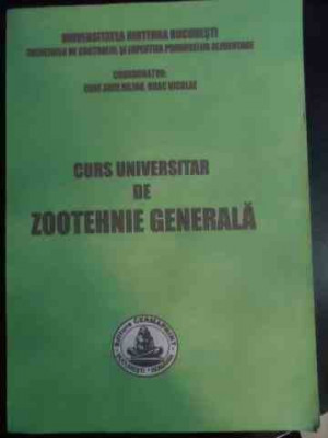Curs Universitar De Zootehnie Generala - Coord. Conf. Univ. Dr. Ing. Onac Nicolae ,540793 foto