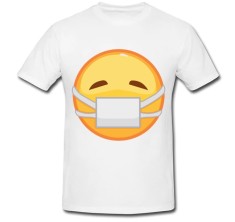 Tricou &amp;quot; Emoji mask &amp;quot; foto