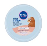 Crema Nivea Baby Soft pentru fata si corp, cu lapte de migdale si vitamine,