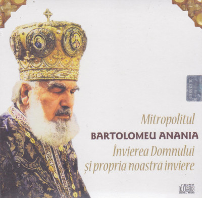 CD Predici: Mitropolitul Bartolomeu Anania - Invierea Domnului ( SIGILAT ) foto