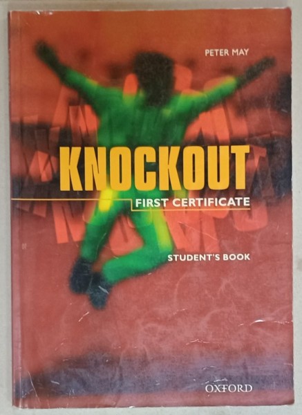 KNOCKOUT , FIRST CERTIFICATE , STUDENT&#039;S BOOK by PETER MAY , 2000