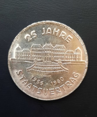 500 Schilling &amp;quot;State Treaty&amp;quot; 1980, Austria - A 3705 foto