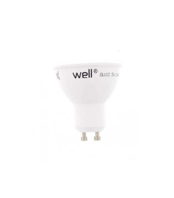 Spot cu led MR16 GU10 5W 230V lumina rece Well foto