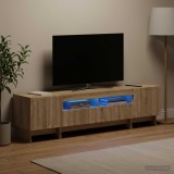 Cumpara ieftin Set de 3 piese pentru TV cu LED EDE Stejar Sonoma