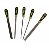 Set 5 pile metalice combinate cu maner ergonomic pentru prelucrari precise