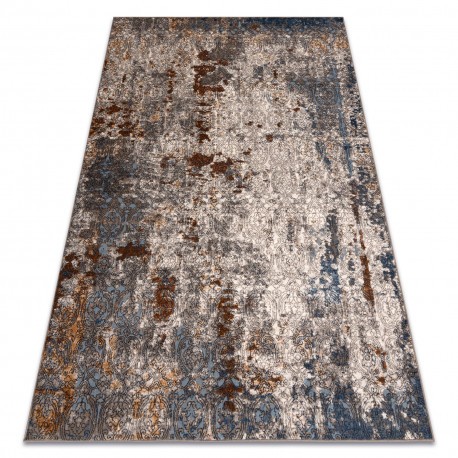 Covor L&acirc;nă NAIN Ornament vintage 7700/51622 bej / albastru inchis / terakota, 240x340 cm
