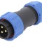 Conector circular 3 pini IP67 500V