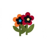 Accesorii creatie - floare fetru, set 2 buc, Colorarte