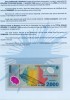 BANCNOTA 2000 LEI ELIPSA IN FOLDER
