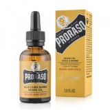 Proraso Ulei de Barba Wood &amp; Spice, 30ml - Hidratare, Nutritie, Parfum Lemnos Condimentat - Ingrijire Barba Fabricat in Italia