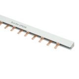 Pieptene, busbar monofazic 1m, 2P, 63A pentru alimentare sigurante automate Suntree