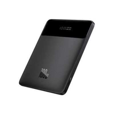 Acumulator Extern 2xUSB, 2xUSB-C, 20000mAh + Cablu USB-C, 100W - Baseus (PPDGL-01) - Black foto
