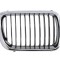 Grila radiator Bmw Seria 3 E36, 1996-03.2000, partea dreapta, crom/negru, 51138195152, 200705-4