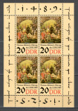 D.D.R.1989 500 ani nastere Th.Muntzer:Pictura-coala mica SD.552
