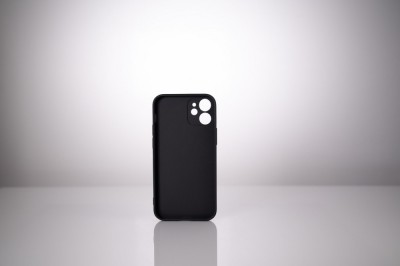 Husa Iphone 12 Mini Spacer, grosime 1.5mm, material flexibil TPU, negru &amp;quot;SPPC-AP-IP12M-TPU&amp;quot; foto