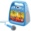 CD player cu Bluetooth si functie karaoke GoGEN DECKO, USB, MP3, Microfon, Albastru