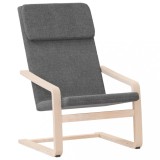 Cumpara ieftin Scaun de relaxare, gri inchis, material textil