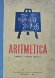 Aritmetica. Manual pentru clasa I - 1963 (I263)