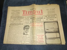 ZIARUL TIMPUL 2 OCTOMBRIE 1939 foto