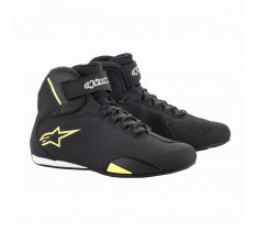 MBS Ghete moto ALPINESTARS Sektor, negru/galben fluo, marimea 44, Cod Produs: 251551815511AU foto