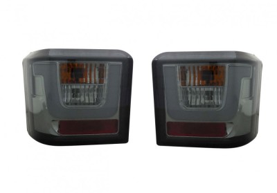 Set stopuri tuning Volkswagen Transporter /Caravelle/Multivan, 07.1903, partea stanga+dreapta, Taiwan, LED+P21W+PY21W; fumuriu, argintiu; cu locas bec foto