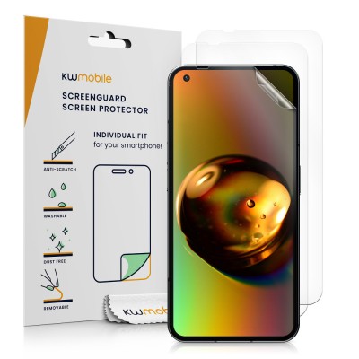 Set 3 folii de protectie Kwmobile pentru Nothing Phone 1, Fata, Polimer, 59502.1 foto