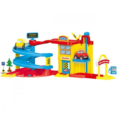 Joc de constructie- Garaj (40 piese) PlayLearn Toys foto