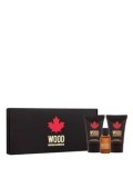 Cumpara ieftin Set cadou Dsquared2 Wood (Apa de toaleta 5 ml + Gel de dus 25 ml + Aftershave balsam 25 ml), pentru barbati
