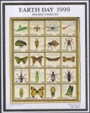 Timbre cu insecte din Palau