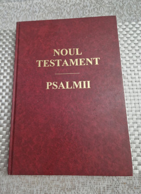 Noul Testament Psalmii 1998 foto