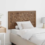 vidaXL Tăblie cap Pe perete natural 100 cm Lemn solid de tec 42024559