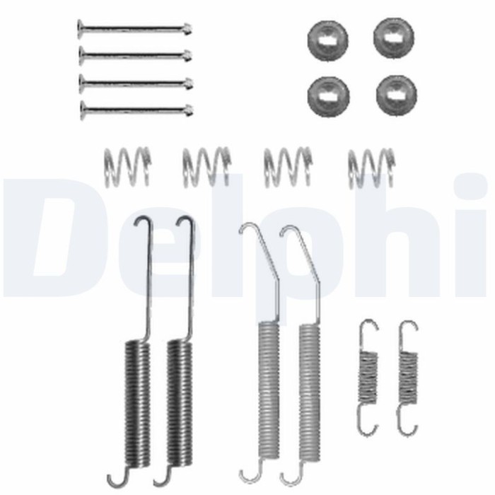 DELPHI LY1334 Set accesorii, sabot de frana