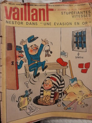 Revista Vaillant le journal le plus captivant nr. 1019 noiembrie 1964 foto
