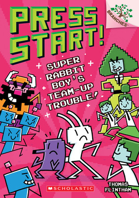 Super Rabbit Boy&amp;#039;s Team-Up Trouble!: A Branches Book (Press Start! #10), Volume 10 foto