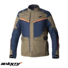 Geaca (jacheta) barbati pentru scuter - motocicleta Touring Seventy iarna model SD-JT83 culoare: kaki (maro) Kaki (maro) 4XL