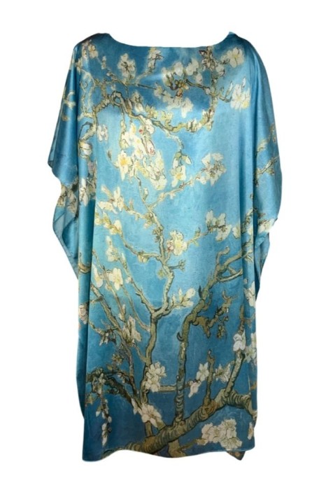 Rochie tip poncho dama FM, bleu, one size