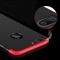 Husa Smartphone Apple Iphone 7 Model Design, Soft Silicone Protection Telefon 3in1 Suprem Lux Red-Black + Folie Sticla