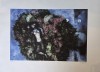 Litografie Originală Marc Chagall - Lovers in the Lilacs, 70x50cm, semnat, numerotat 120/300, SPADEM Paris