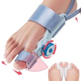 Cumpara ieftin Corector de Monturi Tech Love pentru Hallux Valgus de Zi si Noapte, Universal, Albastru