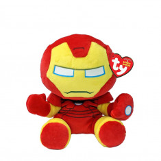 PLUS TY 15CM BEANIE BABIES SOFT MARVEL IRON MAN SuperHeroes ToysZone