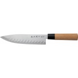 Cutit Osaka Anaaki Carl Schmidt Sohn, 20 cm, lama otel, manere lemn