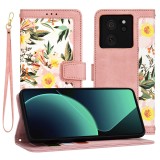 Husa personalizata fete Xiaomi 13T Techsuit FlipCraft, roz